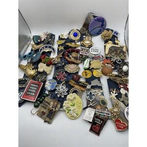 Vintage Unmarked Lot Brooch Pins